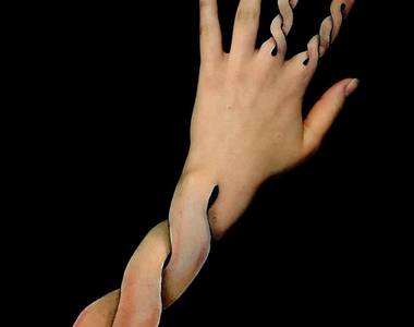 21歲人體彩繪藝術家《Lisha》把自己的手當畫布玩出獨特的風格