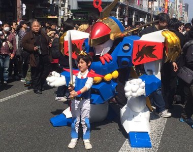 童年回憶《魔神英雄傳Cosplay》日本橋 STREET FESTA 2016 真是太美好啦