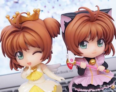 庫洛魔法使《小櫻黏土人》貓咪裝與OP2天使裝版本 雙雙出擊