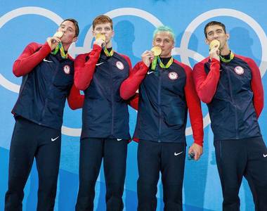 里約奧運《綠色跳水池》續集 選手的頭髮......也變綠了？