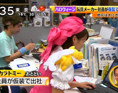 萬聖節《Takara Tomy玩具公司》社長無頭男造型超逼真