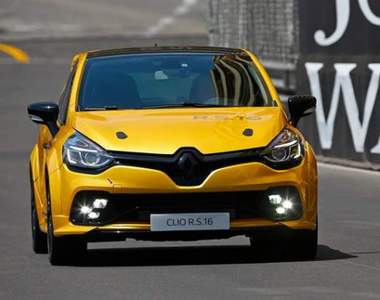 馬力275匹《Renault Clio R.S. 16》開上F1賽道的熱血概念