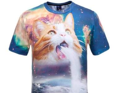 謎商品《貓咪T恤》槽點滿載的圖案卻讓人很想穿www