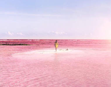 宛如仙境的《粉紅湖Las Coloradas》除了是打卡聖地外還是少女心爆走的地方♥