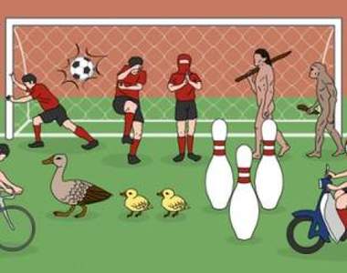 《奇怪的任意球》快來收集各種神煩守門員喔w