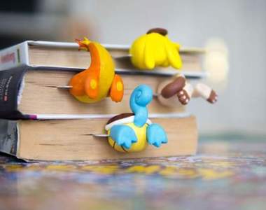 《精靈寶可夢屁屁書籤》快趁寶可夢被夾住時收服他們吧（丟寶貝球）