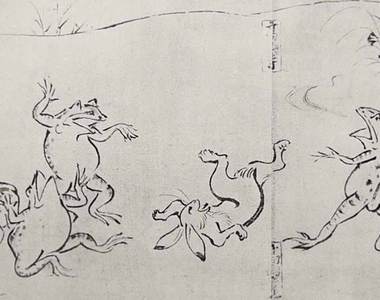 《吉卜力鳥獸戲畫影片》只用短短三十秒就能閃瞎觀眾