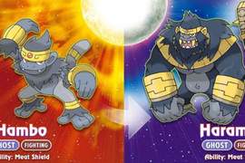 即將出現《鬼系X格鬥系的精靈寶可夢》一切都是要紀念猩猩Harambe