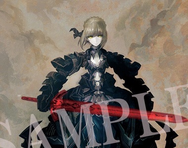 模型《黑Saber huke Ver.》不同型態的超現實造型