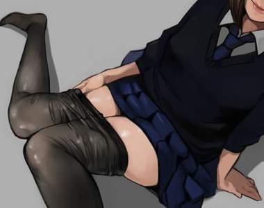 黑絲★誘惑《18禁工口繪師よむ》示範不同丹數黑絲襪的超絕性感