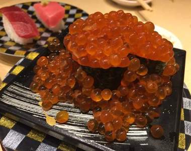 《超載的鮭魚卵壽司》完全超越菜單圖片的超強攻擊力(已倒)
