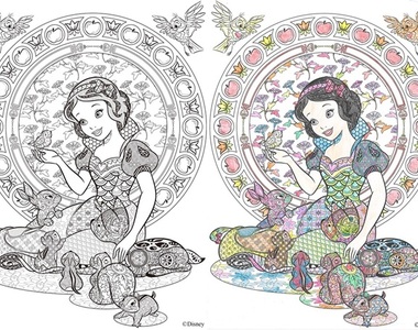 《Tangle圖騰迪士尼著色本》可以盡情發揮創意的紓壓著色法