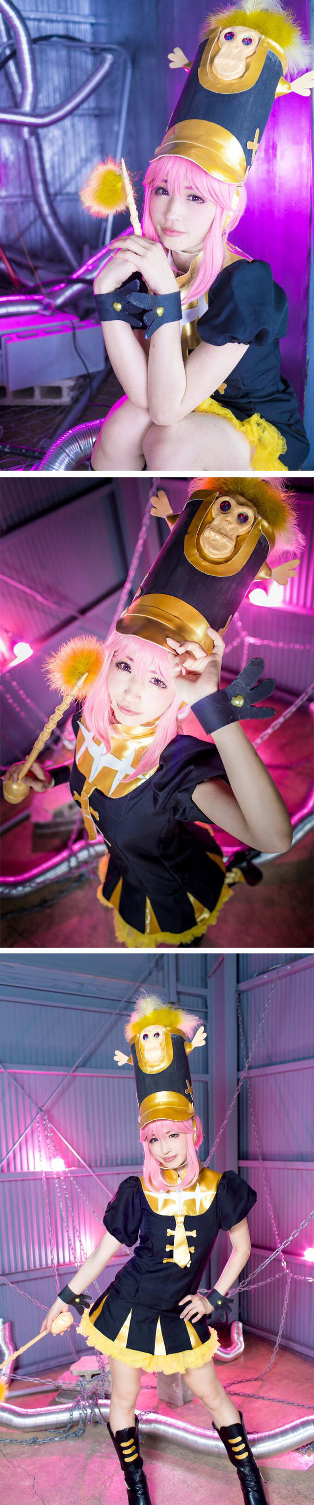 蛇崩乃音的外露南半球 日本coser 茶々 超到位的極制服裝扮