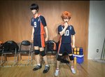 日本環球影城《排球少年》日向與影山等身大模型展出 日本環球影城《排球少年》日向與影山等身大模型展出
