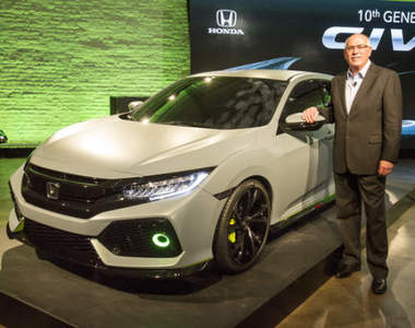 《Honda Civic Hatchback Prototype》掀背原型紐約見