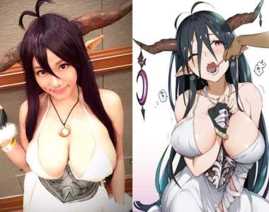 乳銷售《K罩杯AV女優澀谷果步》cos「碧藍幻想」妲奴亞用乳暈賣週邊…