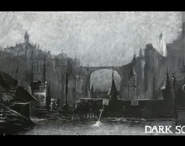 《用粉筆完成黑暗靈魂構圖》作畫的過程猶如魔術...