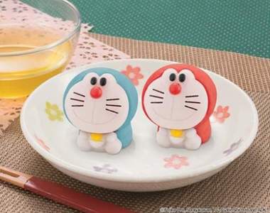 《哆啦A夢和菓子》太可愛了可以買回家當擺設就好嗎?