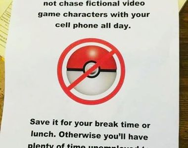 《精靈寶可夢GO》占領生活 老闆表示：上班還在捉就回家吃自己吧