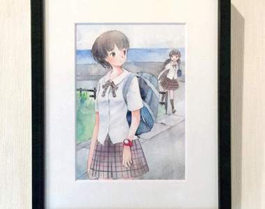 簡單又有設計感的《動漫雜誌裱框》裱到不該裱的就尷尬了……