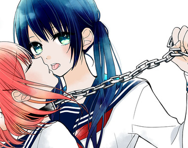 宅漫畫推薦《百合的我與惡魔的她》這麼可愛的女孩一定是....