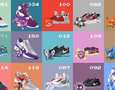 《精靈寶可夢特色球鞋》你最愛的寶可夢變身帥鞋是什麼樣子？