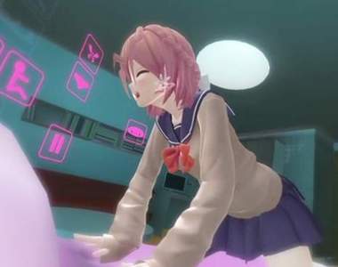 18禁VR遊戲體驗破處《和NANAI一起玩》你是肉體處男還是VR處男……