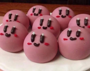 《星之卡比巧克力》可愛度不但滿點而且做起來也不難喔