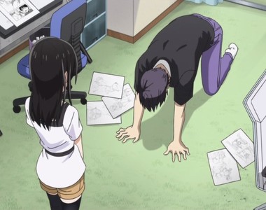 《新人漫畫家最頭痛的關鍵字》畫風太古老、角色不夠立體…