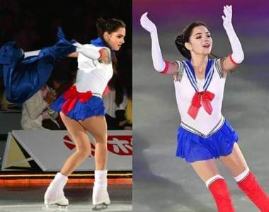 《16歲戰鬥民族美少女花滑冠軍cos水手月亮演出》神還原讓全日本沸騰了