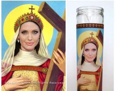 惡搞商品《明星聖人合成照蠟燭》殺人魔傑森走這路線竟然也無違和ww