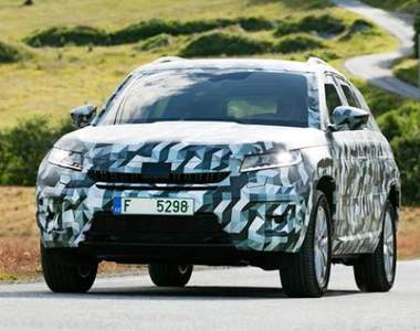 亮相倒數《Skoda Kodiaq》自己的偽裝照自己秀