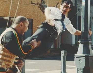 《日本功夫上班族》雙傘流來一招無雙亂舞太煞氣惹