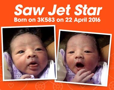 《飛機上生小孩》就以航空公司當名字吧（無誤）