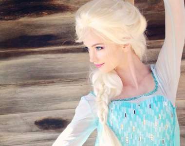 Cos過所有迪士尼公主的女孩 原來秘密在她的眼睛？