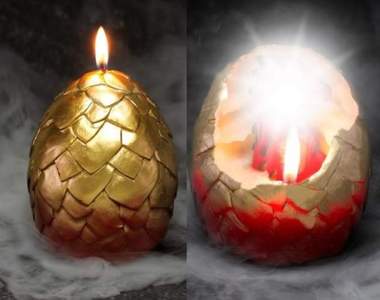 《恐龍蛋蠟燭》新作 這次的金蛋裡會蹦出什麼小恐龍呢~♥