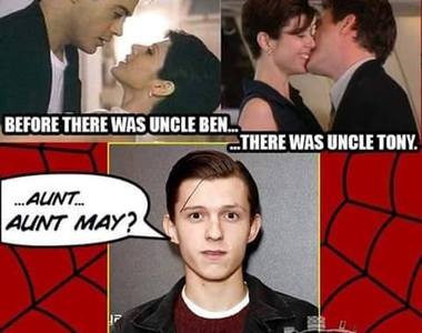 小勞勃道尼自爆《東尼與梅嬸的過往》蜘蛛人表示震驚Σ(☉﹁☉ ；)   