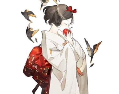 《和服迪士尼公主》穿上白無垢的白雪公主超美啊(灬ºωº灬)