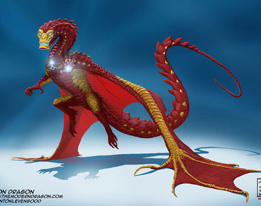 龍癡畫家《把超級英雄擬龍化》嗯？木鬚是你？