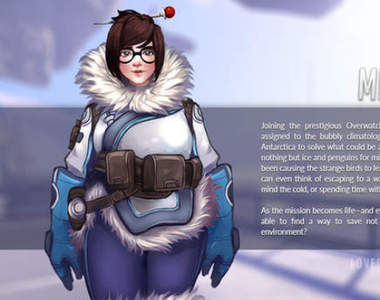 《Loverwatch》鬥陣特攻同人戀愛遊戲 可以跟英雄們談戀愛惹♥