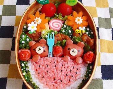 《現在宅美食》kinakobun的角色便當有種充滿華麗感的可愛