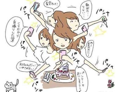 社群網站上《常見的女子生態》於是不知不覺中也成了當中一員w