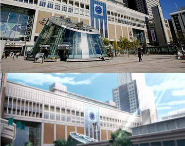 《札幌車站拍起來就像動畫背景》推主不小心進入二次元了嗎?