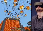 《Minecraft》支援Oculus Rift 第一人稱VR畫面來啦~ 《Minecraft》支援Oculus Rift 第一人稱VR畫面來啦~