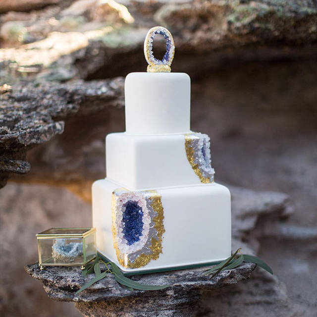 《水晶洞蛋糕》視覺與味覺兼具的神祕礦物之美 - 圖片23