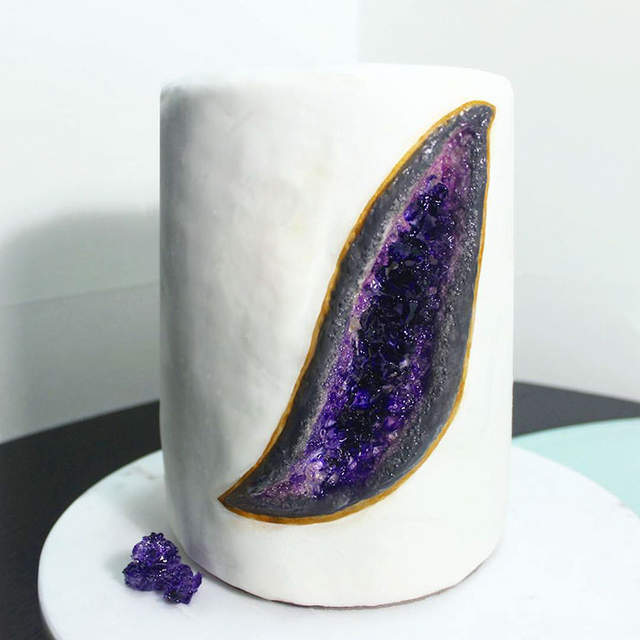 《水晶洞蛋糕》視覺與味覺兼具的神祕礦物之美 - 圖片19