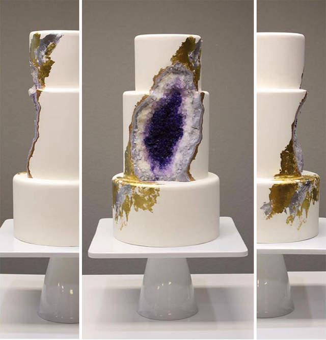 《水晶洞蛋糕》視覺與味覺兼具的神祕礦物之美 - 圖片2