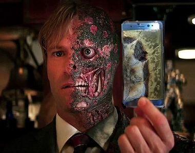 《三星手機爆炸》KUSO惡搞圖 你的Note 7今天還健在嗎?