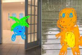 《網友自創Pokemon GO玩法》還沒開放的區域只好這樣玩了XD