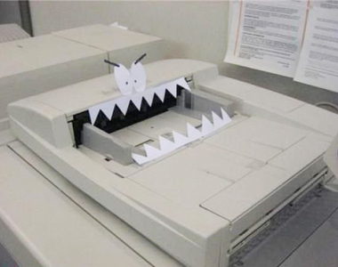 《爆走印表機》說~你裡面其實躲了個人吧?!